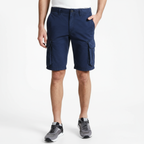 Kit 3 Bermudas Cargo Masculinas Sarja Brim Lisa Premium