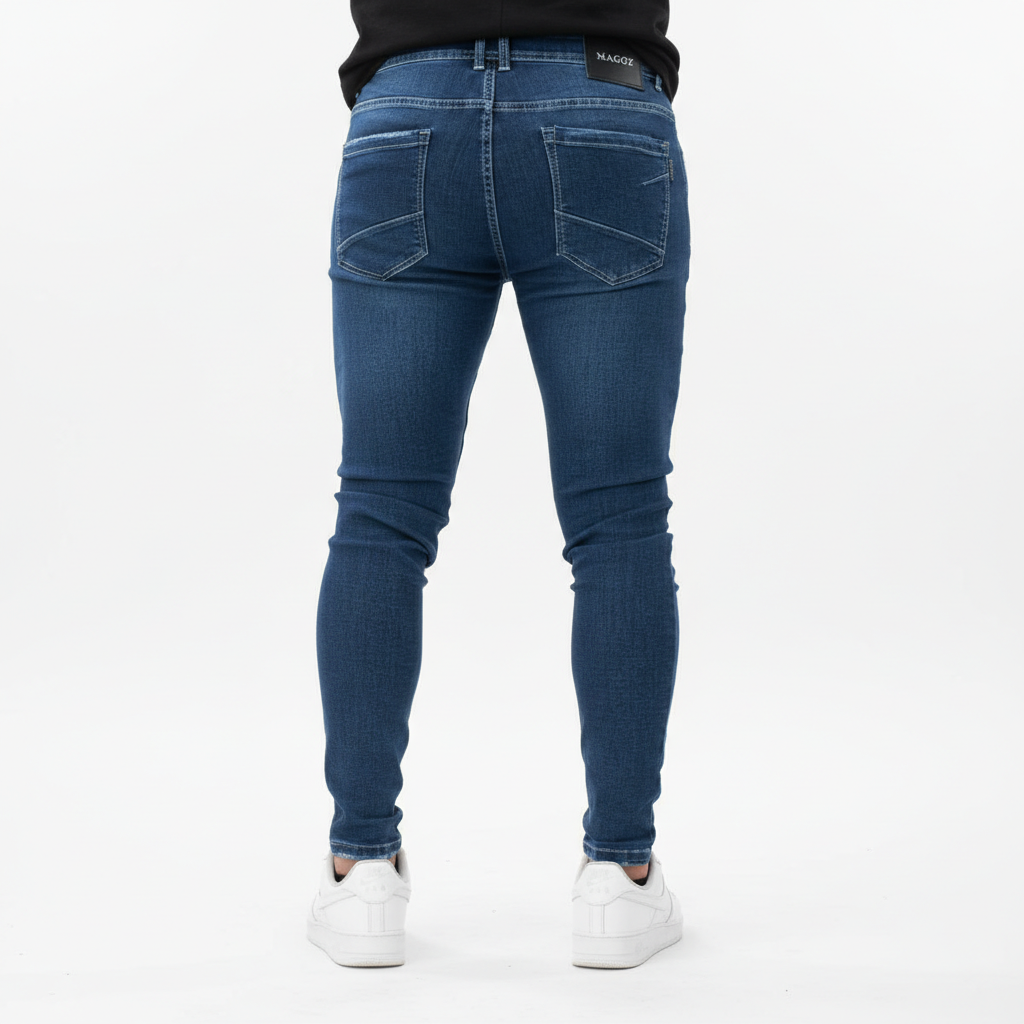 Kit 3 Calça Jeans Sarja Masculina Skinny